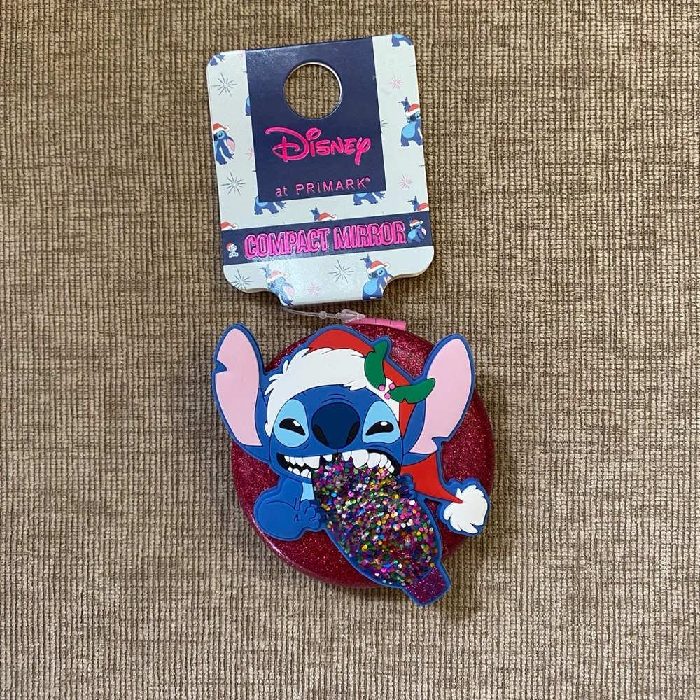 Disney Lilo & Stitch Christmas Compact Mirror
